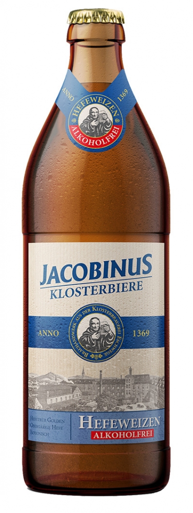 Jacobinus Hefe Weizen Alkoholfrei
