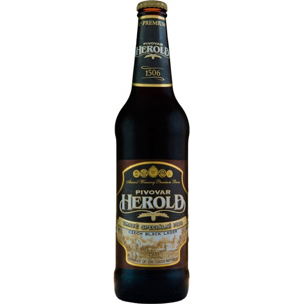 Tmavé speciální pivo Herold